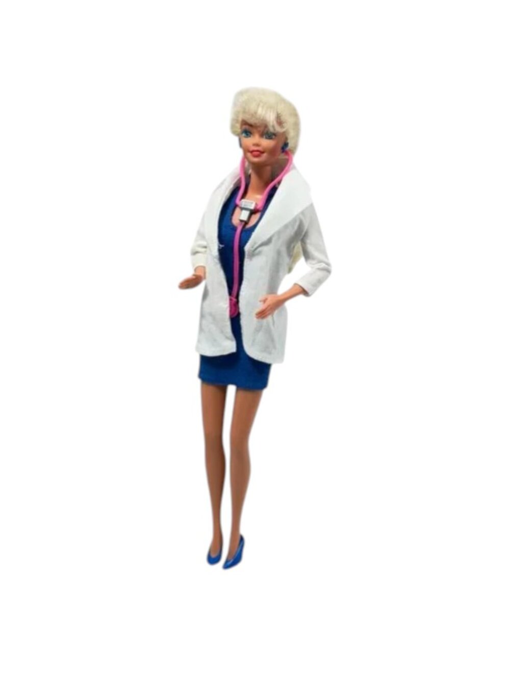 Doctor Barbie‎ Mattel 1995 in Original Clothing with Working Stethescope Beats